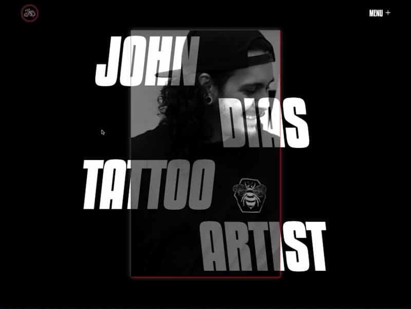 Cover image for John Dias Tattoo Artist Portfolio Website
