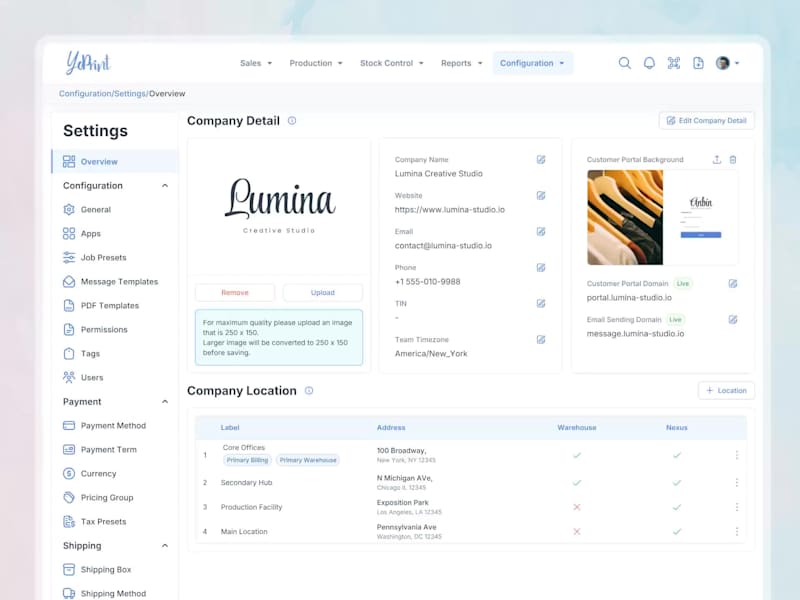 Cover image for Design Flashback: YoPrint Admin Dashboard