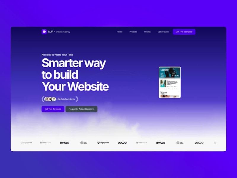 Cover image for Skyris — Premium Design Agency Template