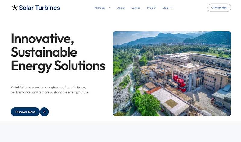 Cover image for Solar Turbines