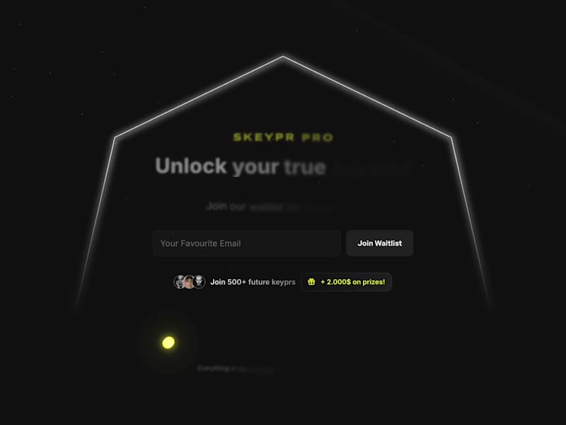 Cover image for Skeypr Pro Waitlist