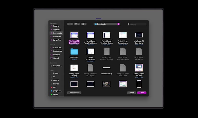 Cover image for Screely UI – Mockup Tool Interface