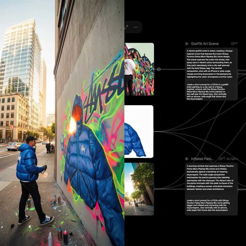 Cover image for A Stüssy creative exploration centered