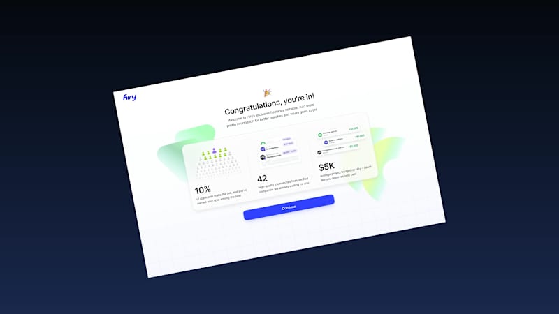 Cover image for Hiry – Marketplace & hiring platfom