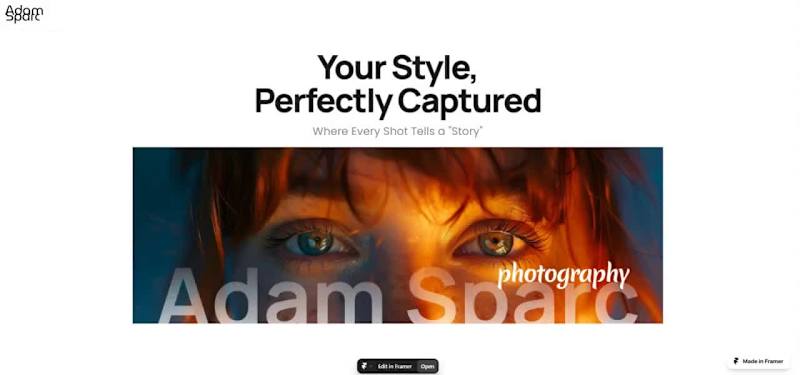 Cover image for Full Homepage Design in Framer