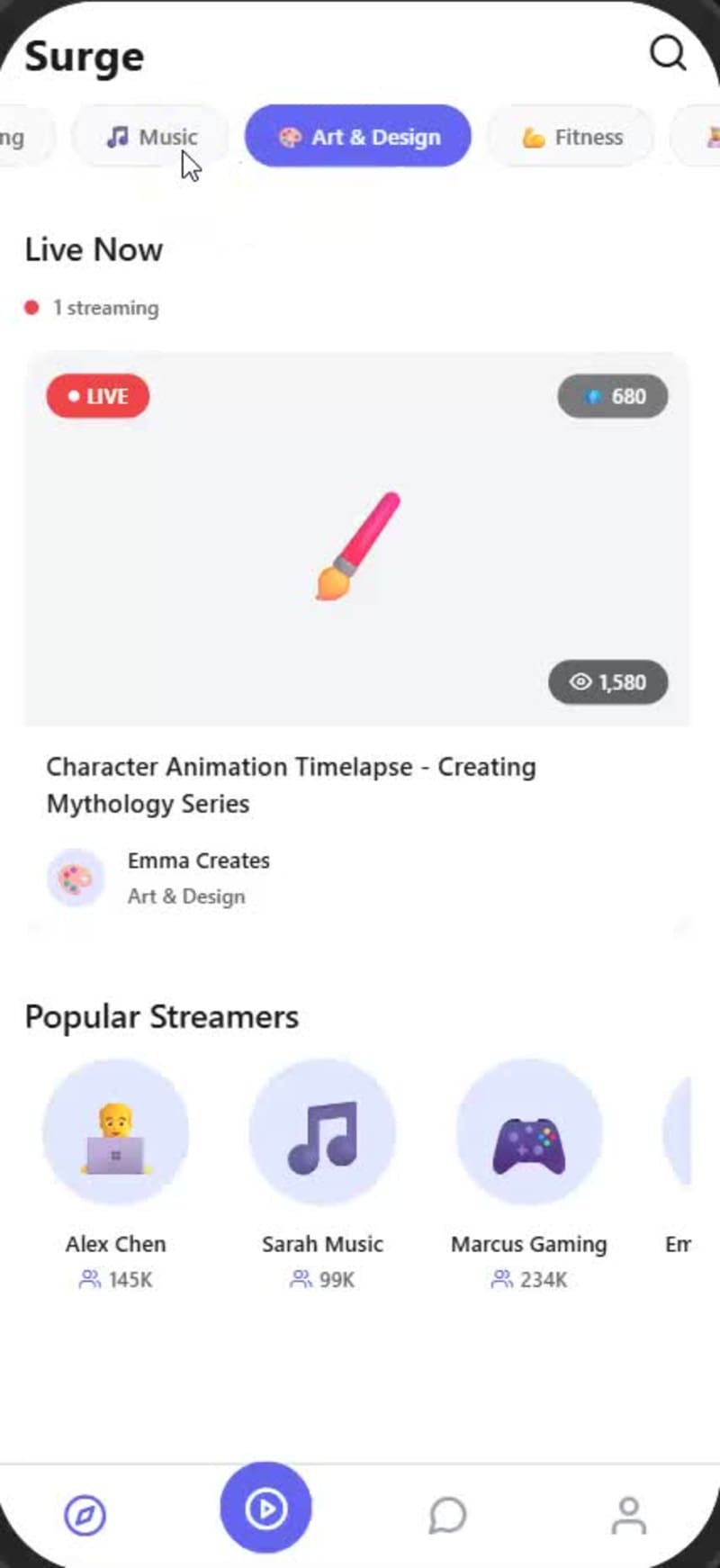 Cover image for Live Streaming Platform with Real-Time