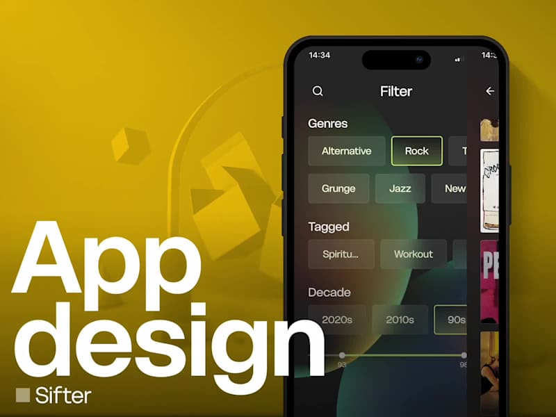 Cover image for App design: Sifter