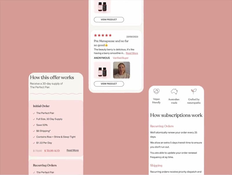 Cover image for Mister Jones Health – Responsive Landing Page Design