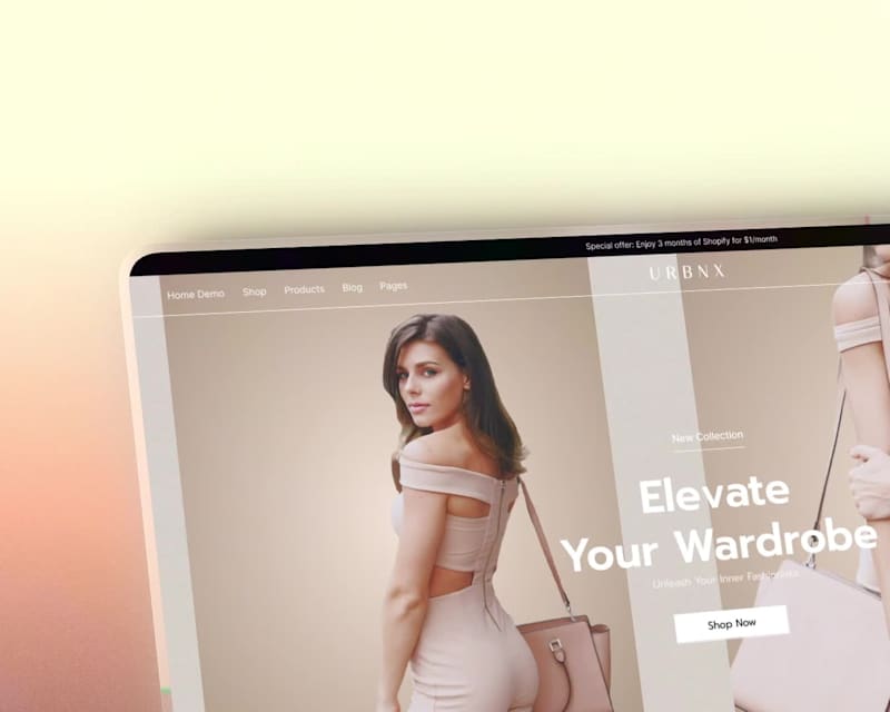 Cover image for Modern E-Commerce Fashion Store UX/UI Design