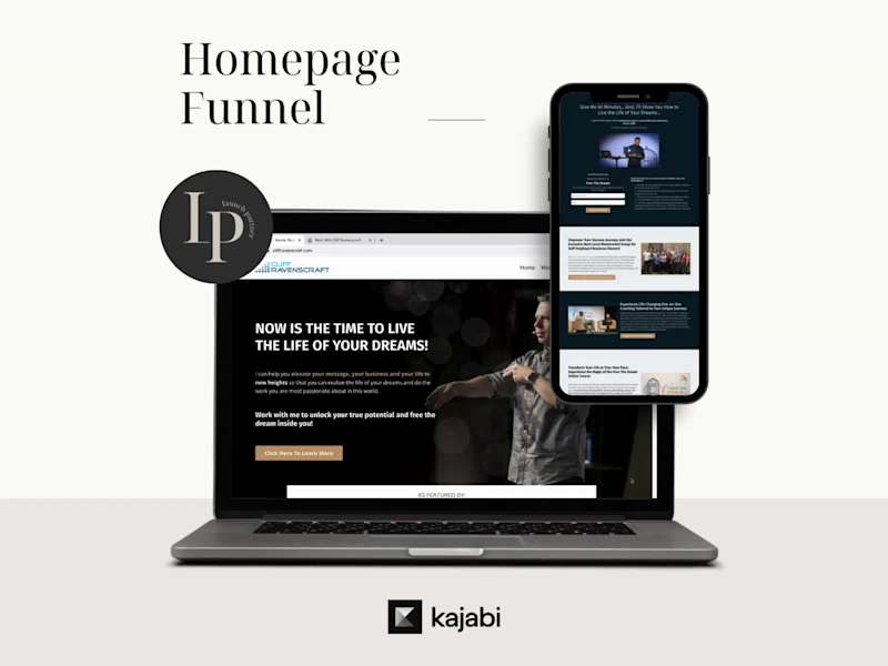Cover image for Homepage Funnel Build for Business Consultant