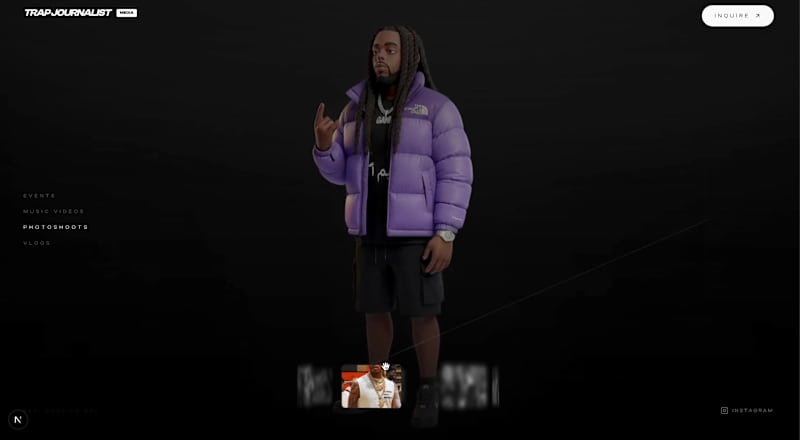 Cover image for Client Work ( Media agency Landing Page )