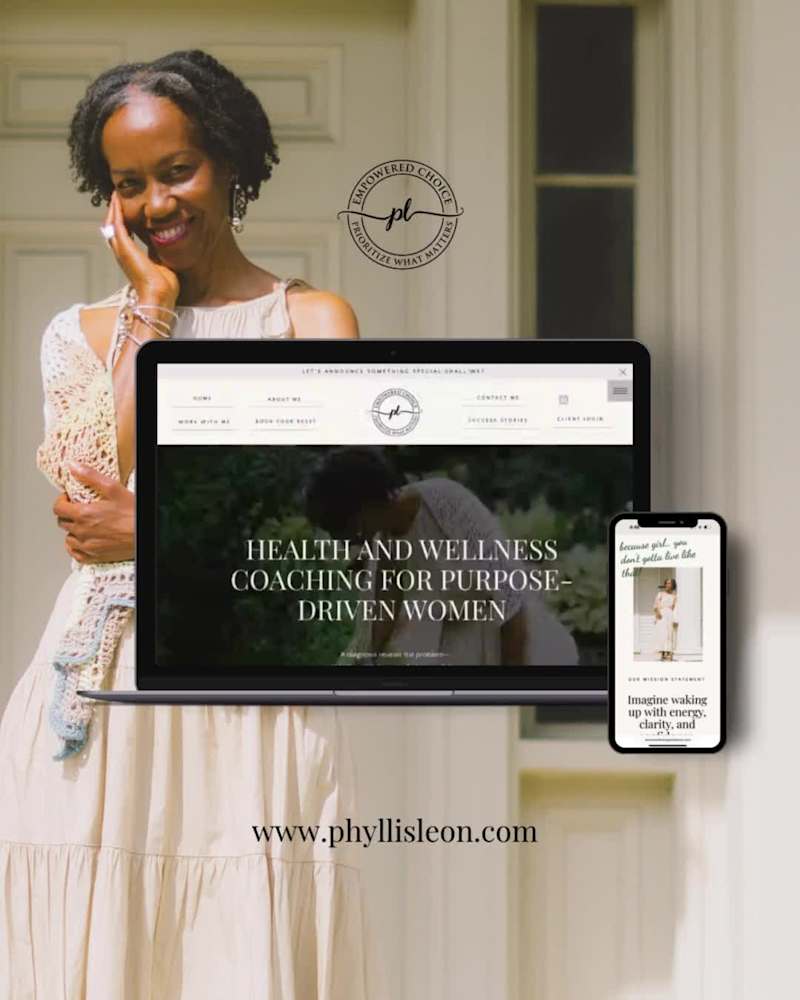 Cover image for Health & Wellness Coaching Website Launch for Phyllis Leon