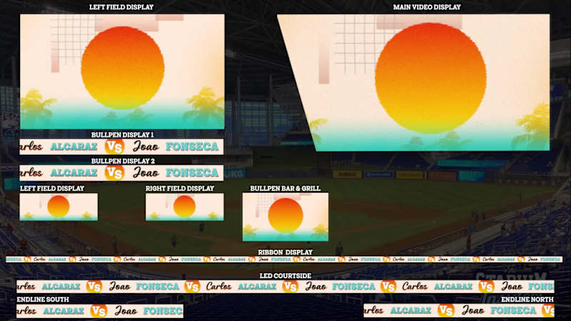 Cover image for Motion Graphics Package for professional tennis match