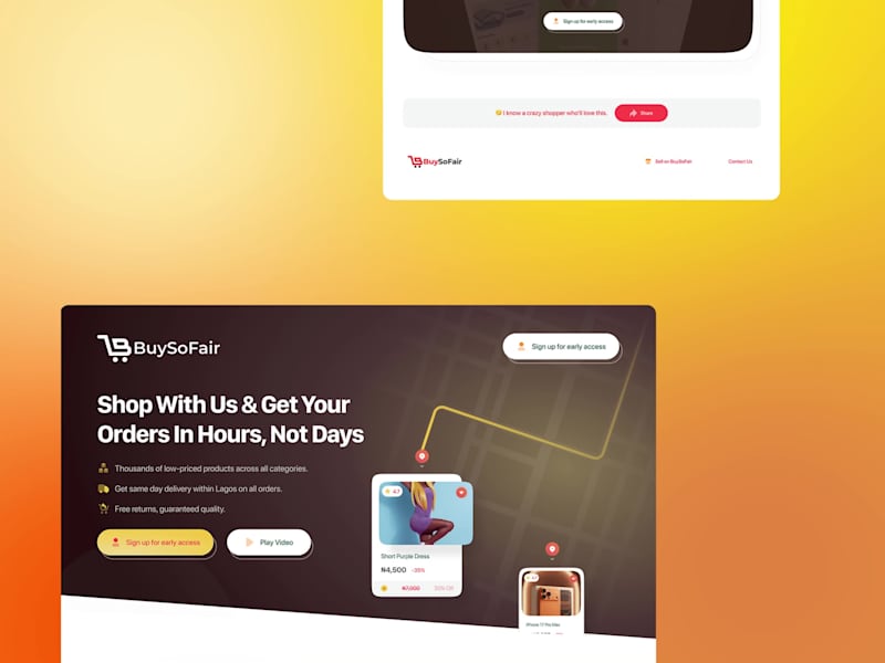 Cover image for Website preview motion design 🔥