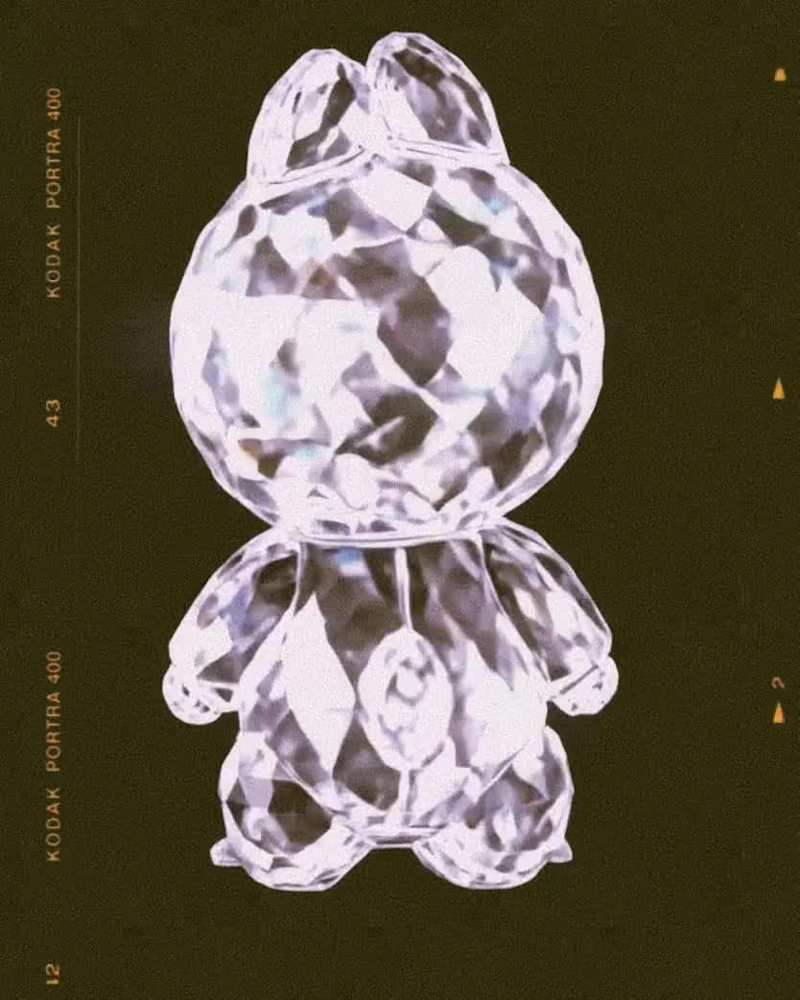 Cover image for Diamond Labubu Doll