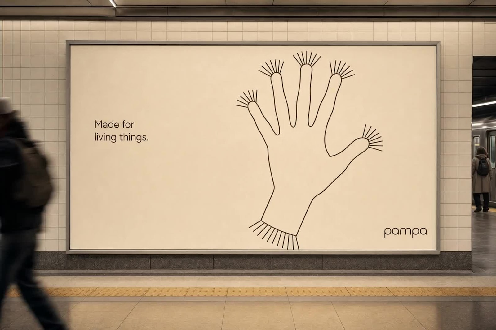 Pampa: Merging Nature and Geoglyph in Brand Identity