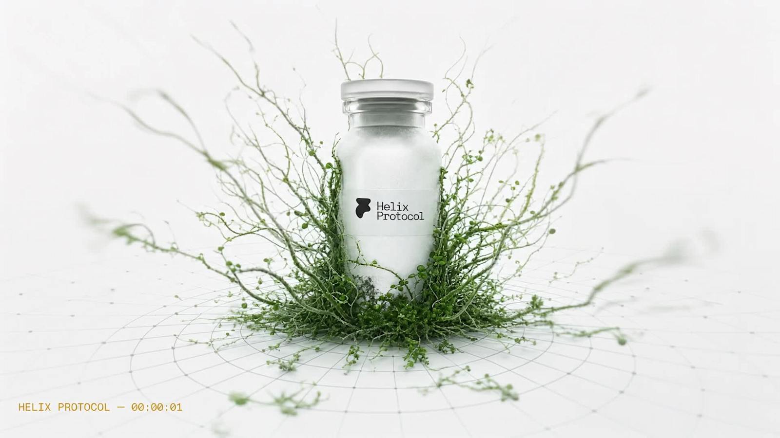 Helix Protocol Brand Identity for Bio-Futurism