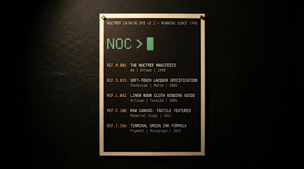 NOCTREF Brand Identity Design