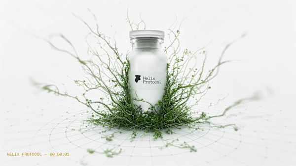 Helix Protocol Brand Identity for Bio-Futurism