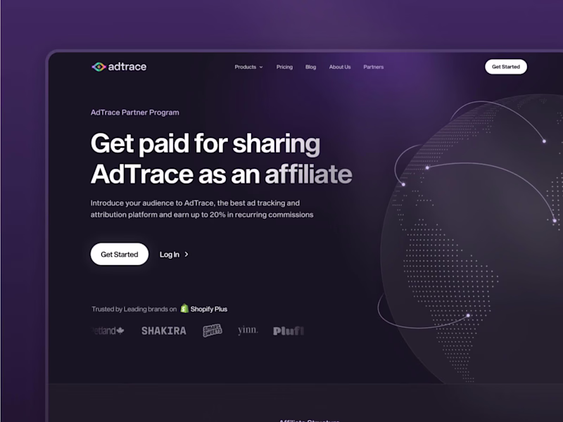 Cover image for AdTrace — Web Design & Webflow Development