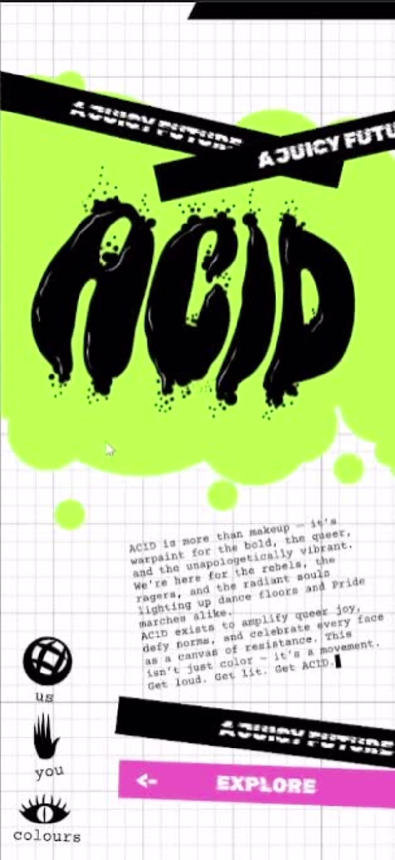 Cover image for I wanted to make a more handmade feeling microsite that has ...