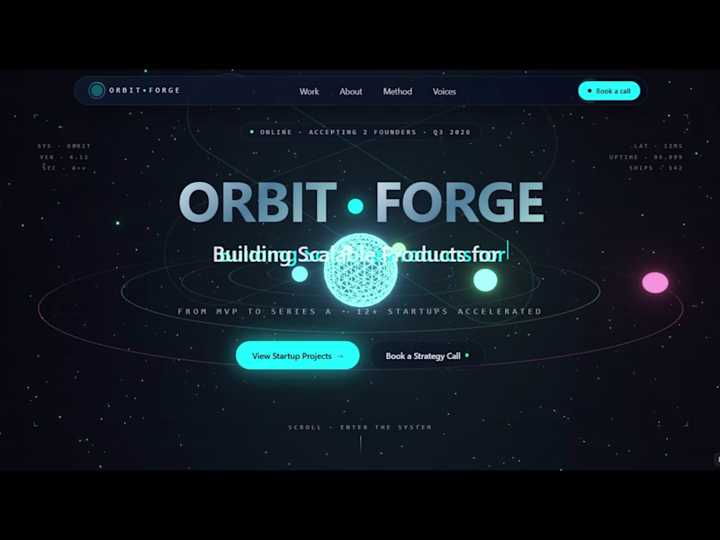 Cover image for Orbit Forge - is a