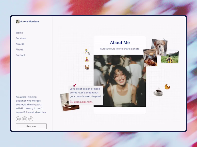 Cover image for Aurorix | Modern Framer Portfolio