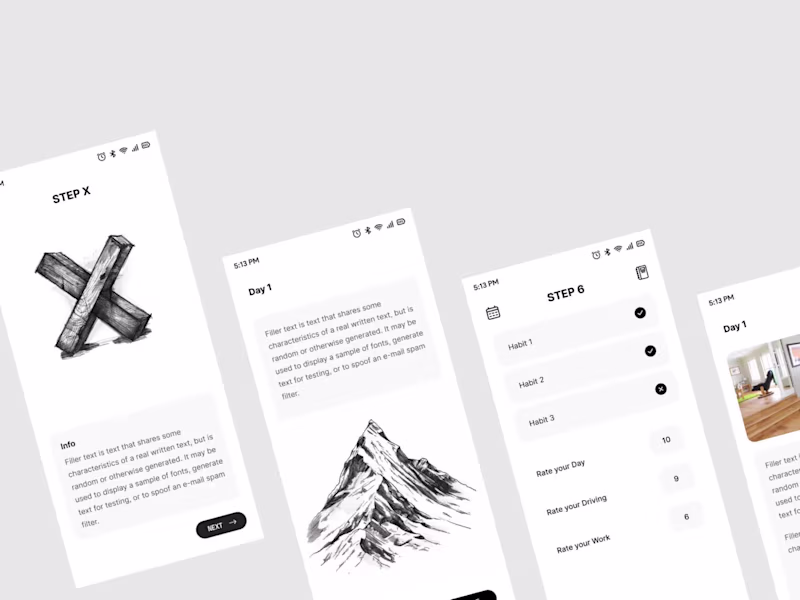 Cover image for Habit Tracker Mobile App –