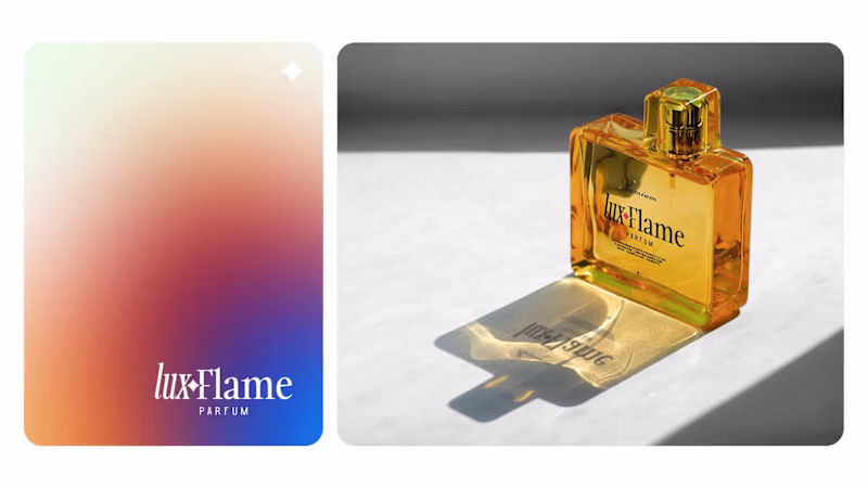 Cover image for 🌸 [Brand Identity] – Luxflame Parfum