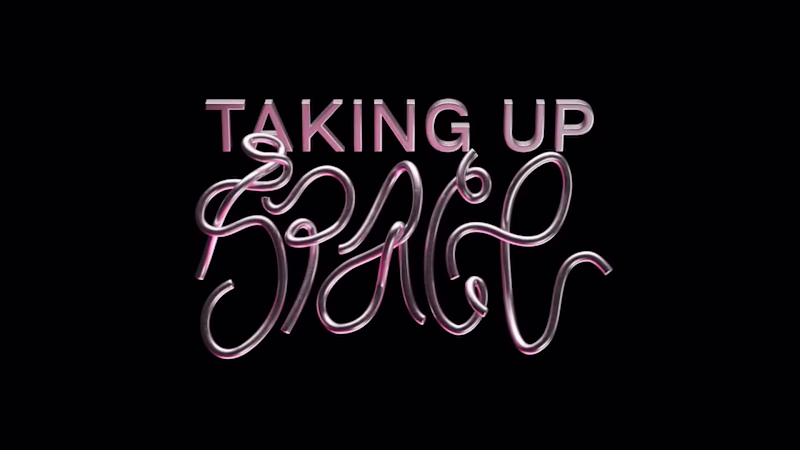 Cover image for Taking Up Space | Event Identity