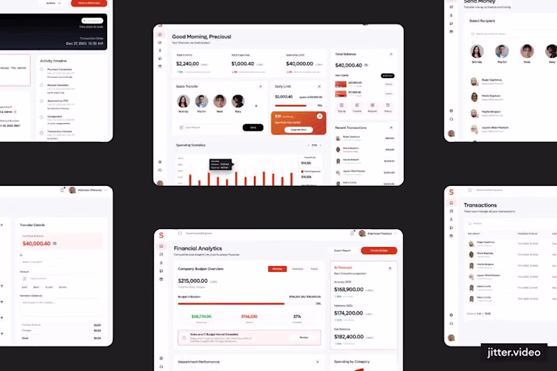 Cover image for Shilly B2B - AI-Powered FinTech SaaS - UX/UI Design