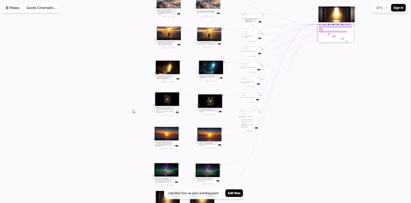 Cover image for Cinematic Quote Reel Generator: input
