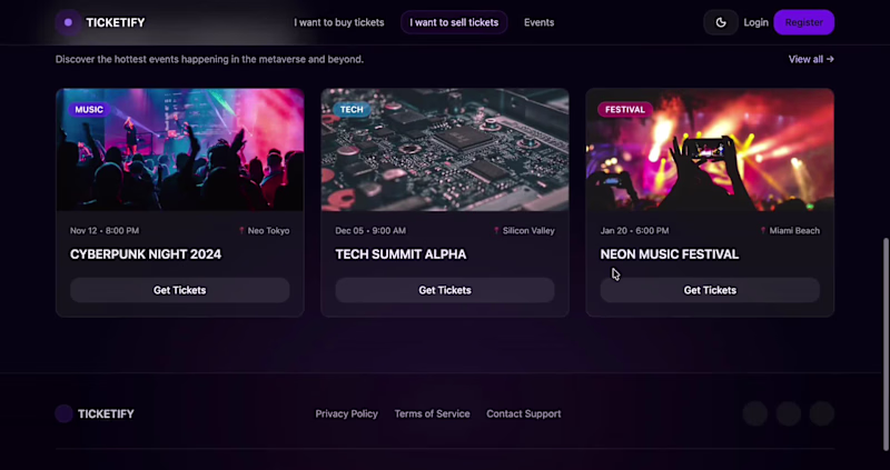 Cover image for 🚀 Building Ticketify — Event