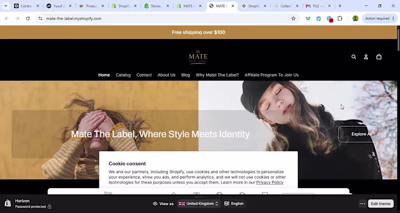 Cover image for Mate Label is a women's