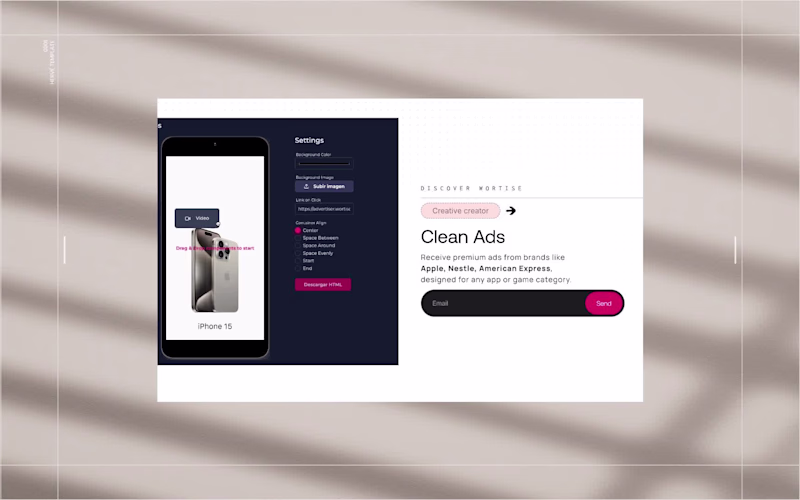 Cover image for Wortise Website Redesign for Ad Monetization Clarity
