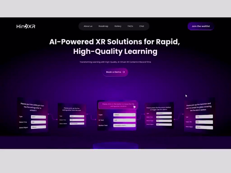 Cover image for HindXR : Website Design