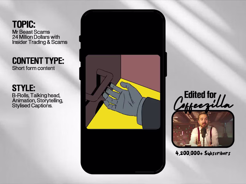 Cover image for Coffeezilla - Short Form Content