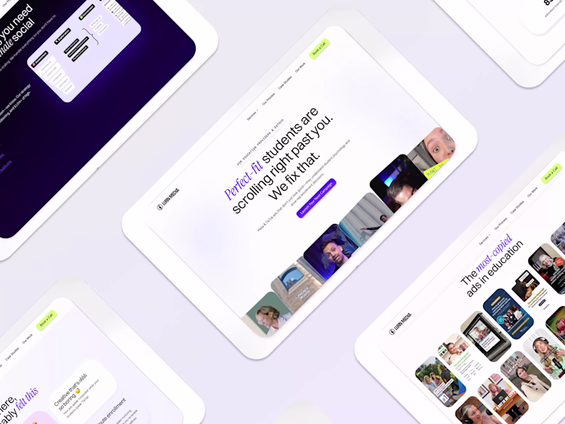 Cover image for The Website Glow-Up Lurn Media Deserved