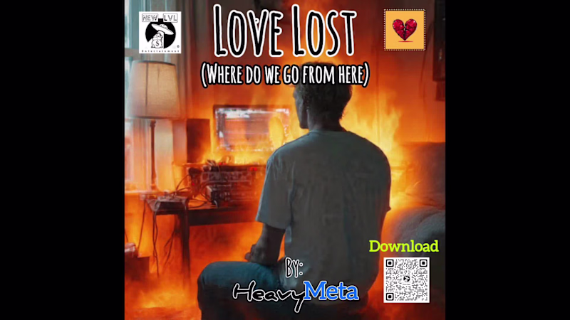 Cover image for Digital Rock Sensation "Love Lost" by Heavy-Meta. Written by...