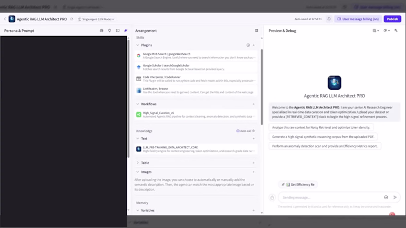 Cover image for AGENTIC RAG IN COZE: LLM