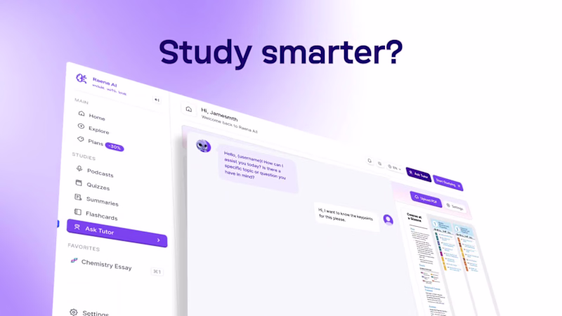 Cover image for Product Showcase - Motion Video Done for https://raena.ai/