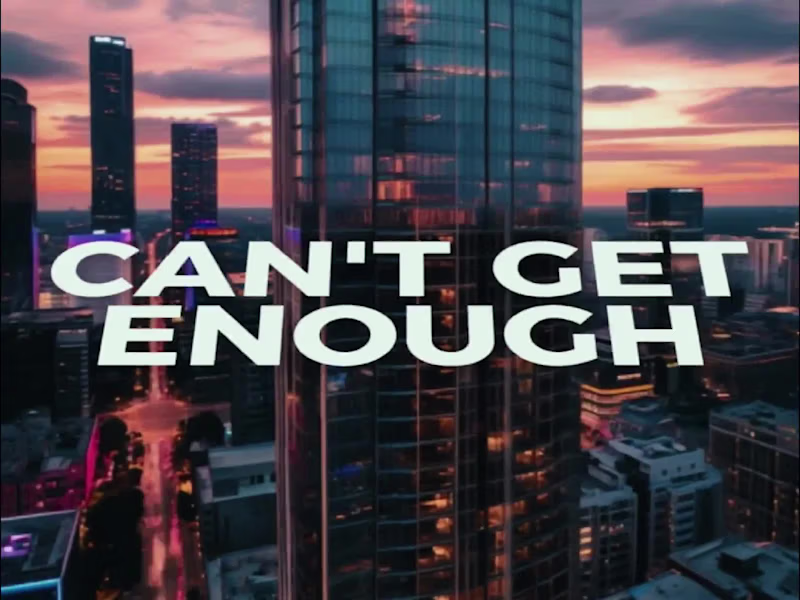 Cover image for Can't Get Enough - Book Trailer