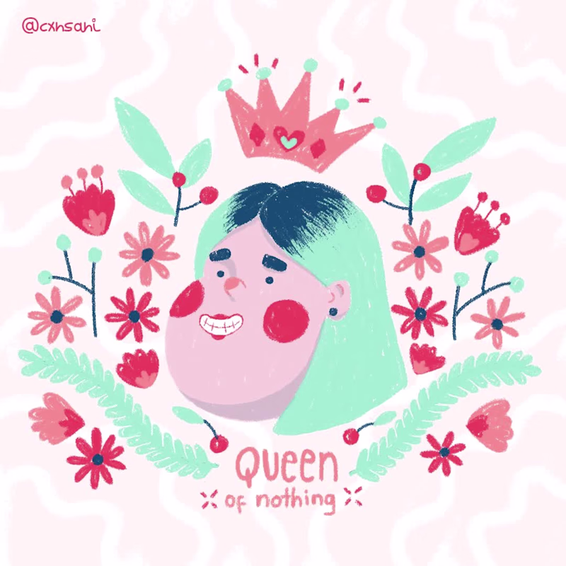 Cover image for Queen of Nothing | Whimsical