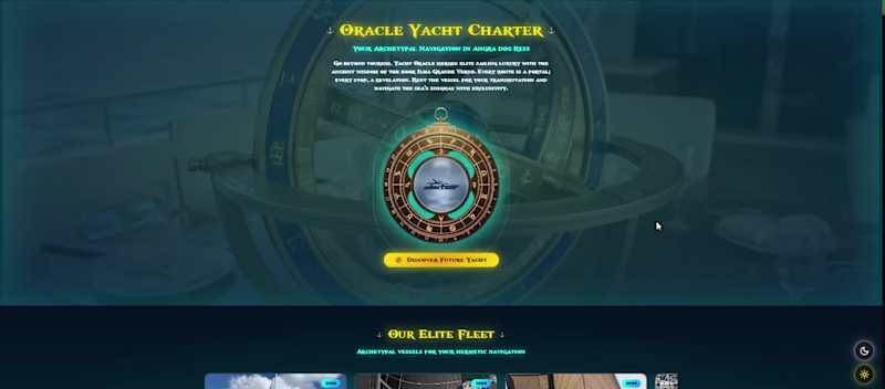 Cover image for Oracle Yacht Charter
About the Project: