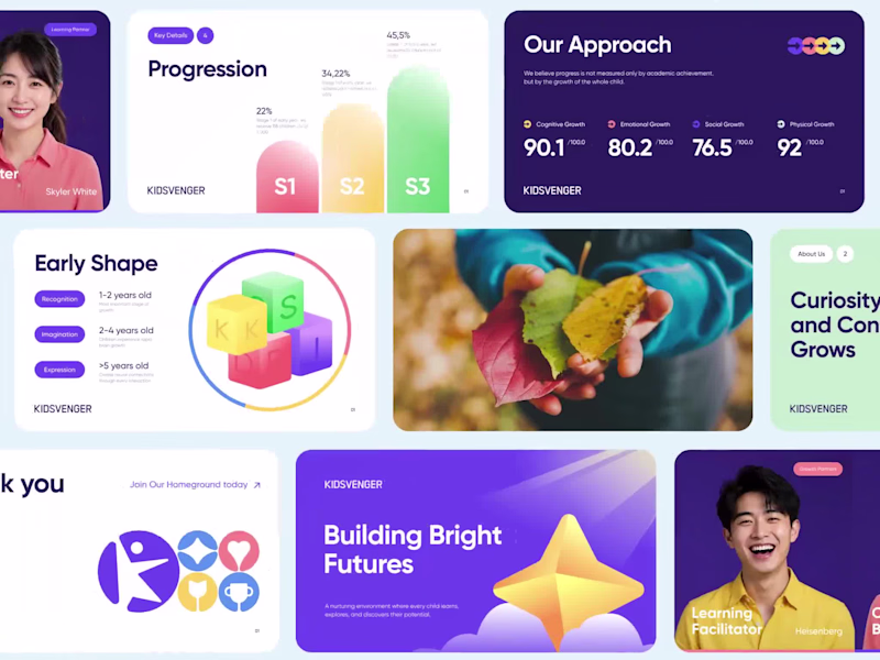 Cover image for Kidsvenger - Learning Platform Pitch Deck
