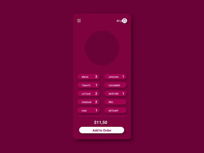 Cover image for Custom Sandwich Creator