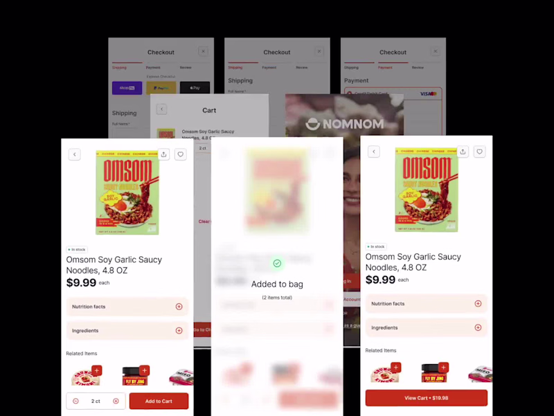 Cover image for NOMNOM Guest Checkout