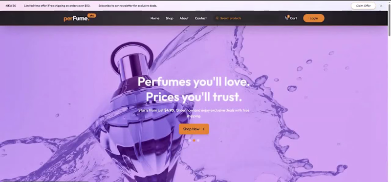 Cover image for Perfume App store
