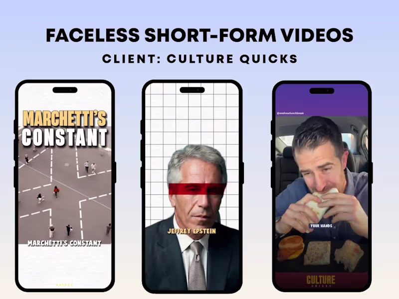 Cover image for Faceless Shorts (No Assets Provided)