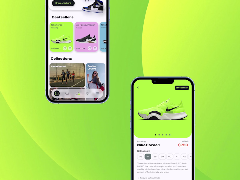 Cover image for Sneaker E-commerce Design Concept